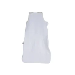 GIGOTEUSE GAZE COTON SANS MANCHES ZIP 40X70CM BLANC