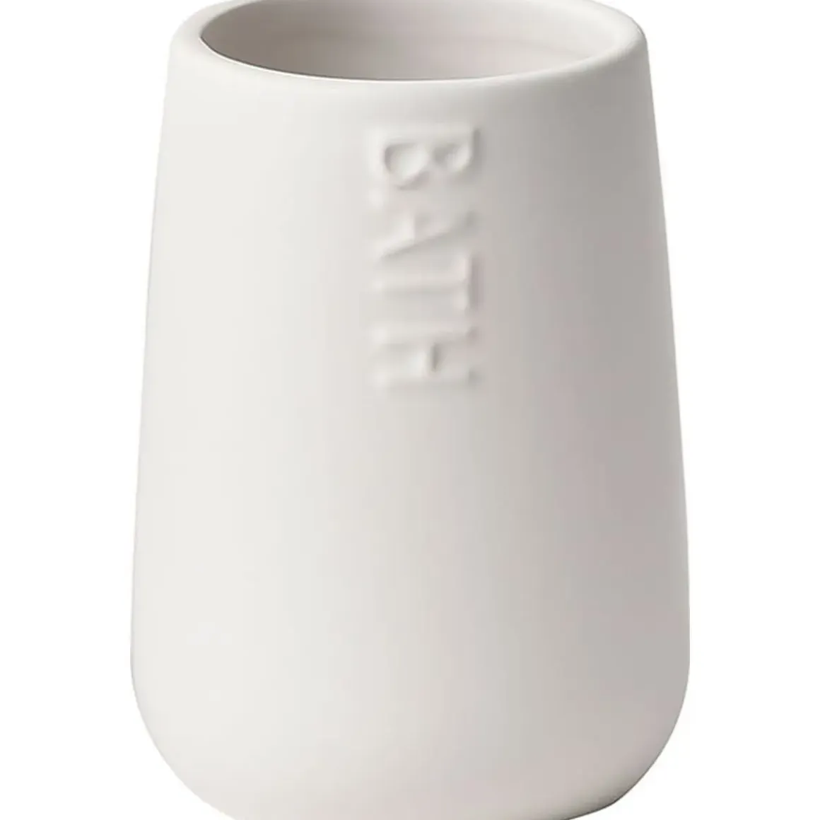 GOBELET DOLOMITE ROND BATH BLANC