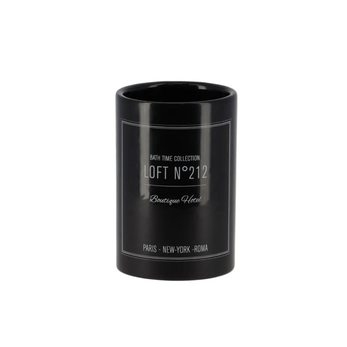 GOBELET DOLOMITE ROND IMPRIME NEO RETRO NOIR