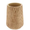 GOBELET EN POLYRESINE EFFET BOIS NATUREL