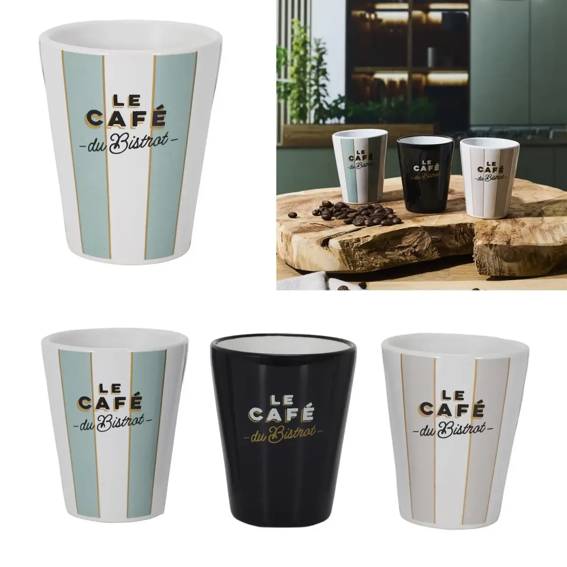 GOBELET EXPRESSO BISTROT 8CL