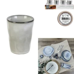 GOBELET EXPRESSO 10CL AU GRES DU TEMPS GRIS