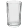 GOBELET HAUT STRIE EMA TRANSPARENT 43CL