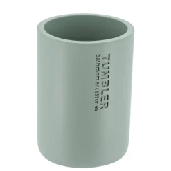 GOBELET POLYRESINE VERT EUCALYPTUS
