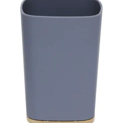 GOBELET RUBBER ET ABS ET BAMBOU 0.380L GRIS