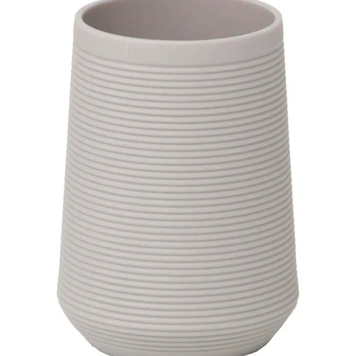 GOBELET STRIE ABS ET RUBBER 0.270L TAUPE