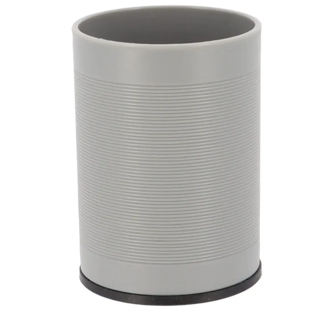 GOBELET STRIE BICOLORE GRIS NOIR