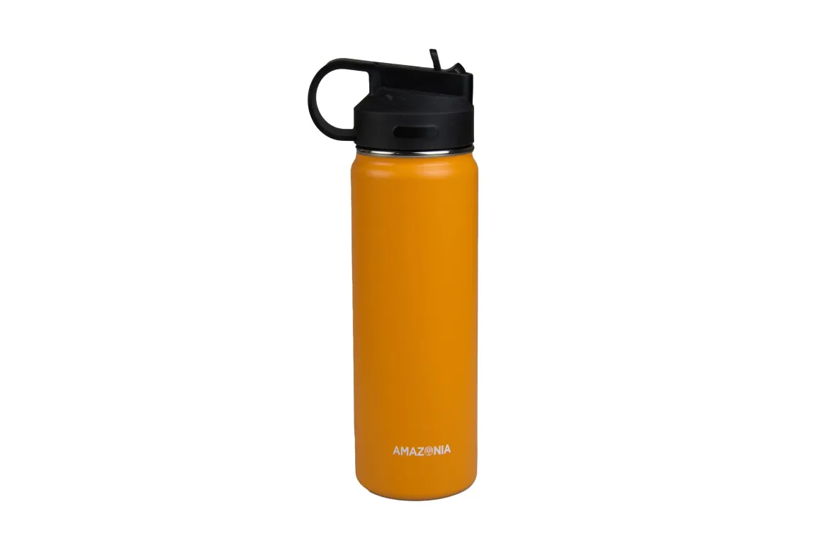 GOURDE ISOTHERME 660ML BOUCHON SPORT ORANGE