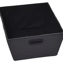 GRANDE PANIERE DRESSING EVASEE EN POLYESTER AVEC UNE POIGNEE