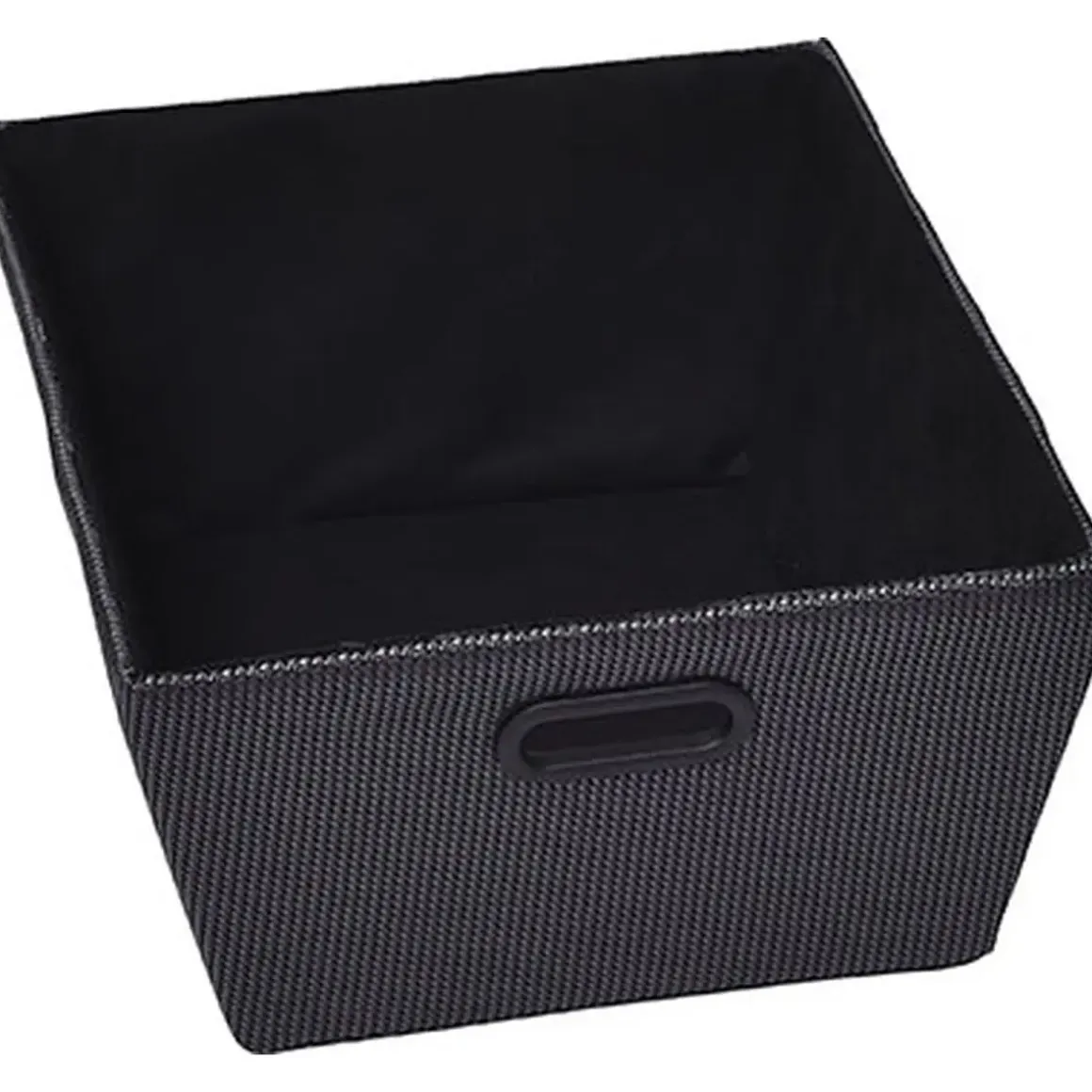 GRANDE PANIERE DRESSING EVASEE EN POLYESTER AVEC UNE POIGNEE