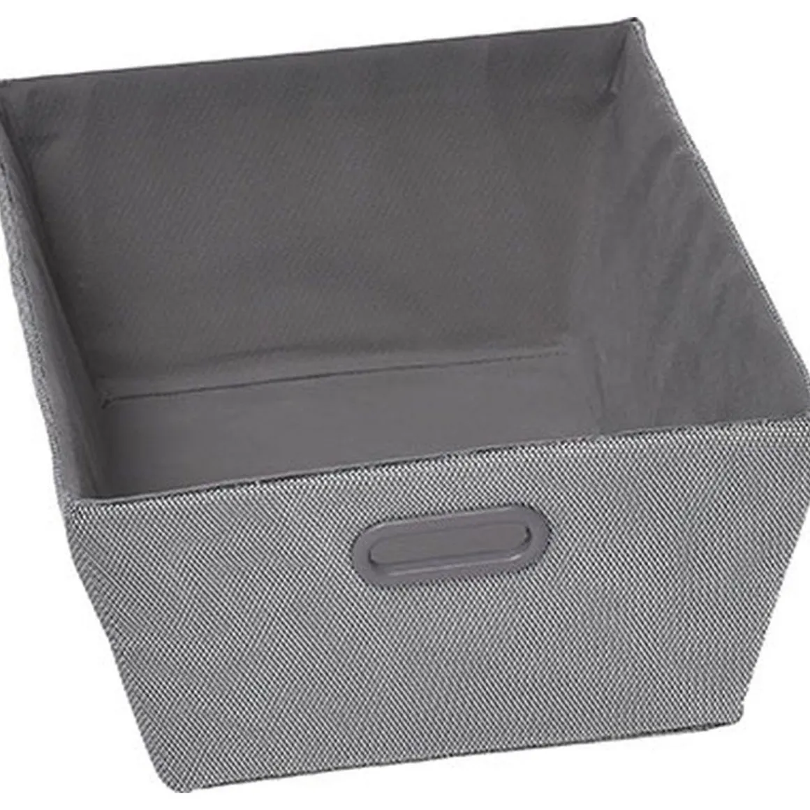 GRANDE PANIERE DRESSING EVASEE EN POLYESTER AVEC UNE POIGNEE