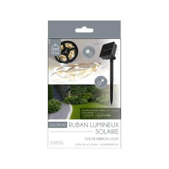 GUIRLANDE LUMINEUSE SOLAIRE LED BLANCHE 3M