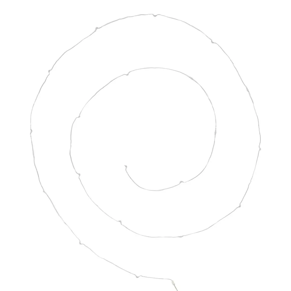 GUIRLANDE 20 MICRO LED ARGENT BLANC FROID L.190CM