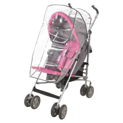 HABILLAGE PLUIE POUSSETTE UNIVERSELLE TRANSPARENT 80X50X47CM