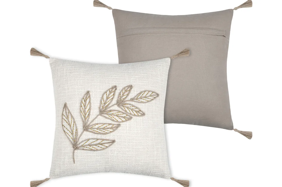 HEMERA COUSSIN 40X40CM ECRU