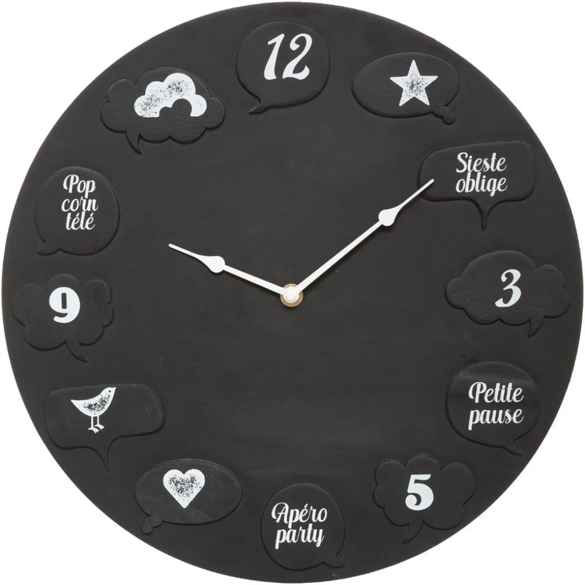 HORLOGE BULLE MAEVA D.35CM