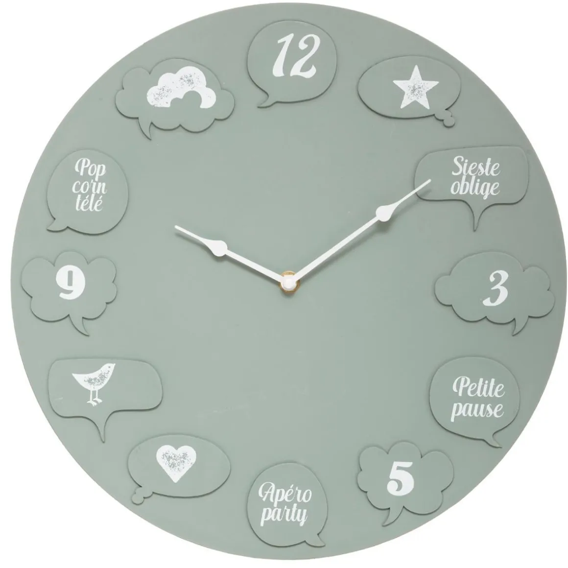 HORLOGE BULLE MAEVA D.35CM