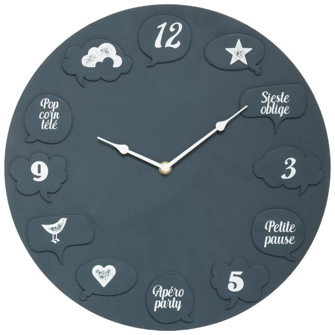 HORLOGE BULLE MAEVA D.35CM