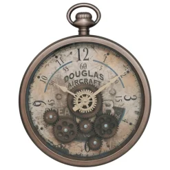 HORLOGE MECANIQUE GOUSSET AWA D.27CM