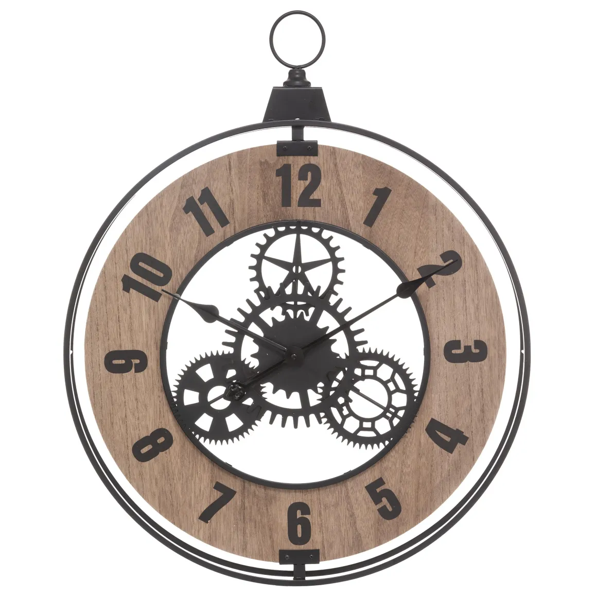 HORLOGE MECANIQUE METAL D.57X70CM