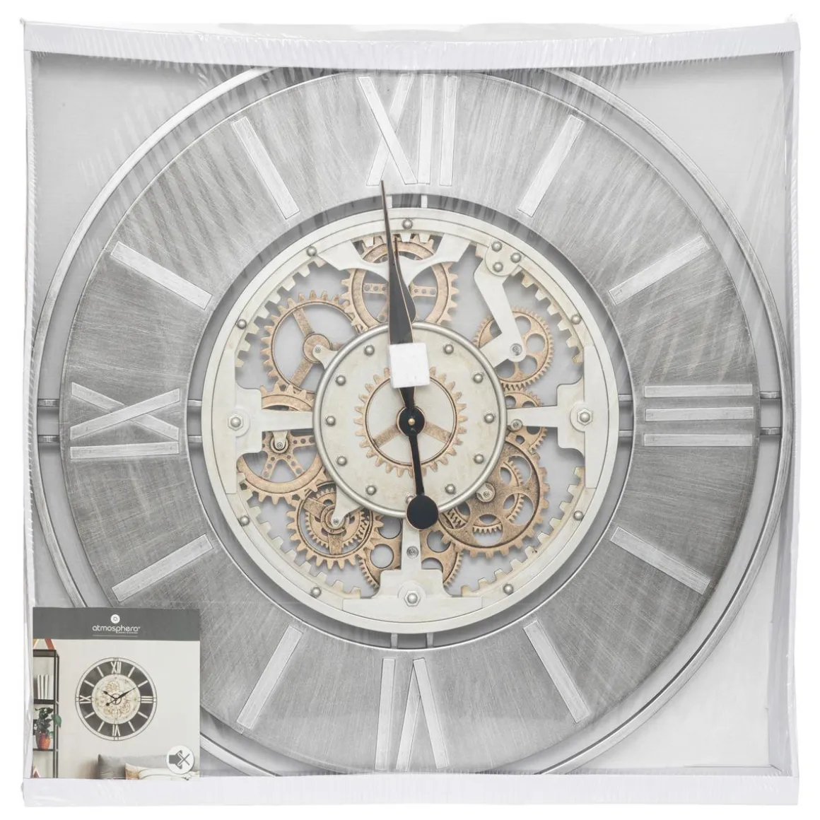 HORLOGE MECANIQUE METAL SOUL D.70CM