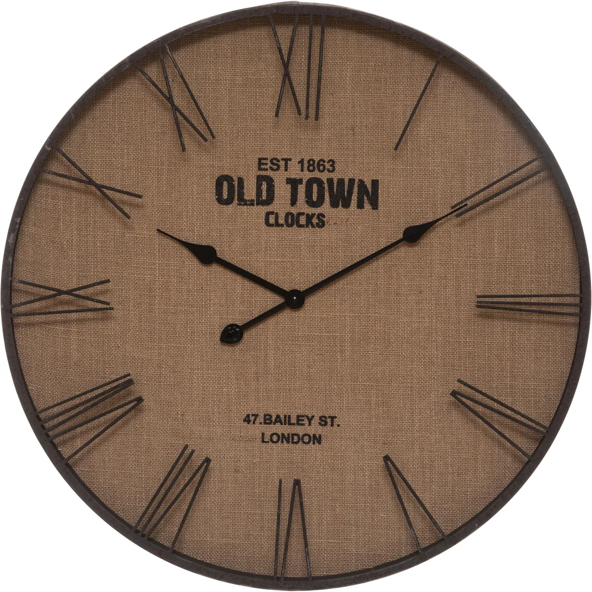 HORLOGE METAL LIN SOPHIA D.68CM