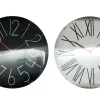HORLOGE PLASTIQUE VERRE CONVEXE D.35CM