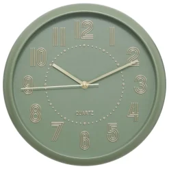 HORLOGE VERT ALIZEE D.30CM