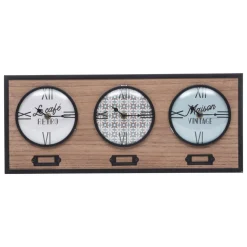 HORLOGE X3 CAFE BORDELAIS D.48X20CM