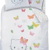 HOUSSE COUETTE ET TAIE HELLO KITTY 140X200CM ET 63X63CM