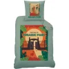 HOUSSE COUETTE ET TAIE JURASSIC WORLD 140X200CM ET 63X63CM