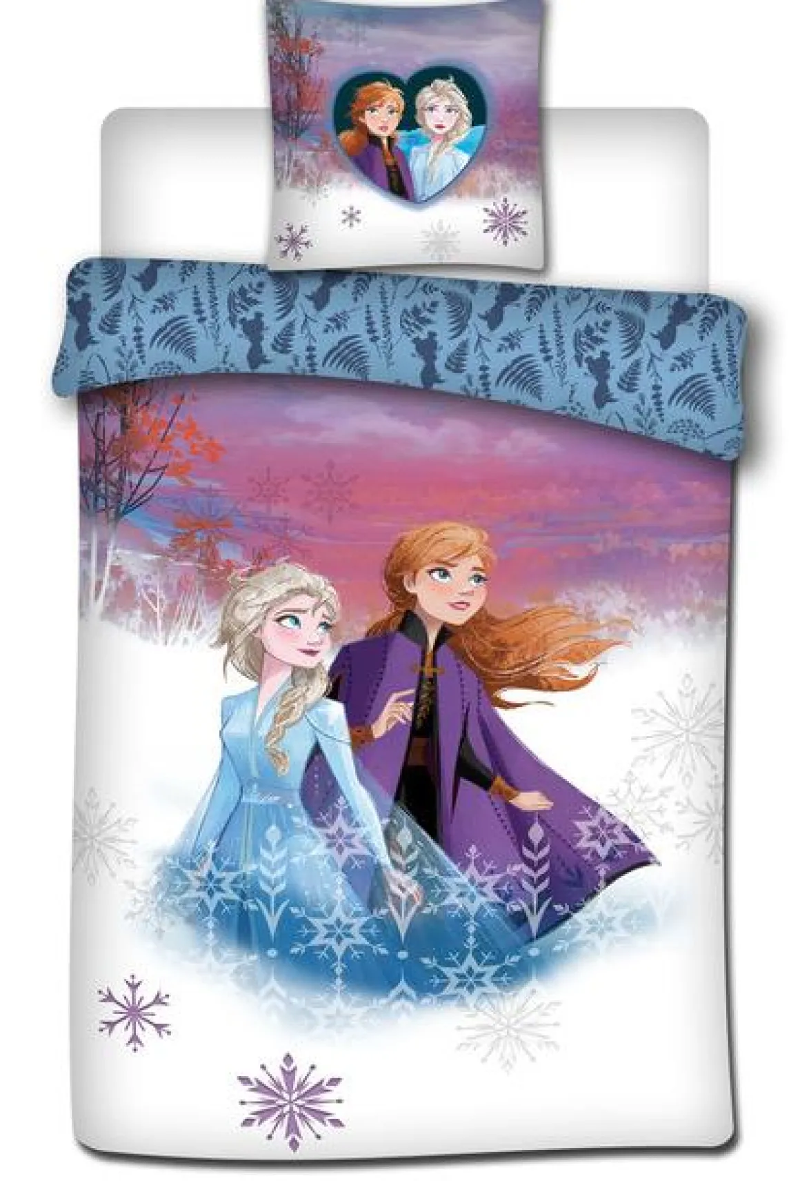 HOUSSE COUETTE 140X200CM ET 63X63CM FROZEN