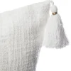 HOUSSE COUSSIN SLUB BLANC 40X40