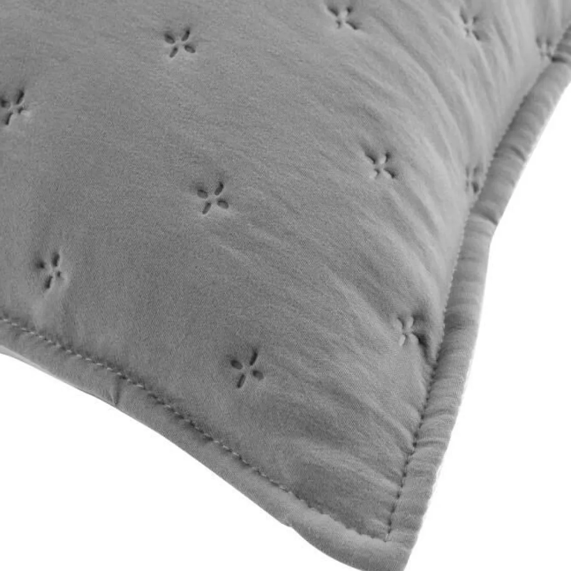 HOUSSE DE COUSSIN ET ENCART 40X40 CM MICROFIBRE BICOLORE