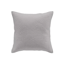 HOUSSE DE COUSSIN ET ENCART 40X40CM COLOMBINE GRIS
