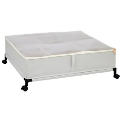HOUSSE RANGEMENT DESSOUS LIT ROUES DRESSY PLUS
