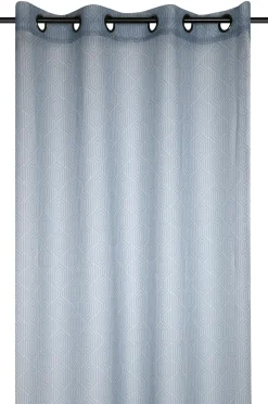 HOUSTON VOILE 140X260CM ACIER