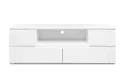 IMAGE MEUBLE TV BLANC 160X55X40CM