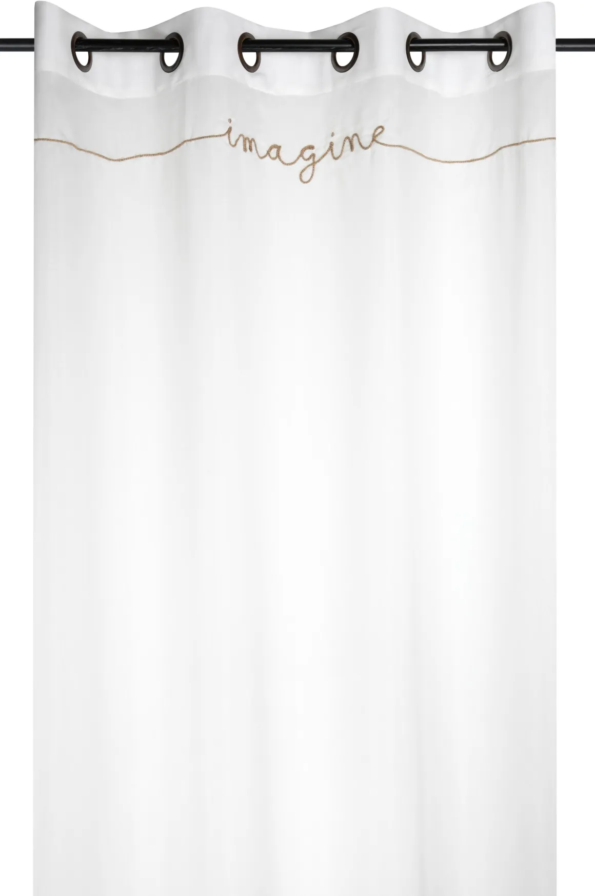 IMAGINE VOILE 140X260CM BLANC