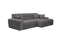 JACOB CANAPE ANGLE DROIT ARGENT PERFECT HARMONY 85