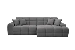 JACOB CANAPE ANGLE DROIT ARGENT PERFECT HARMONY 85