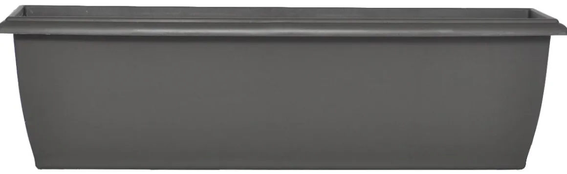 JARDINIERE EVOLUTION L.40CM GRIS 7.6L