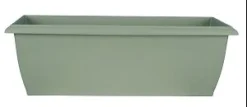 JARDINIERE EVOLUTION L.60CM VERT ARGILE 12.4L