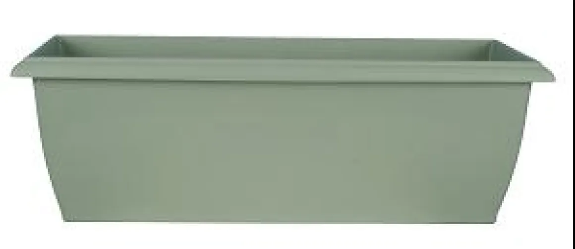 JARDINIERE EVOLUTION L.60CM VERT ARGILE 12.4L