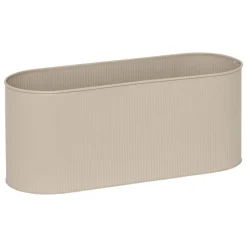 JARDINIERE METAL LIN AZE L.47CM
