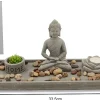 JARDIN ZEN CIMENT 33.5X13CM