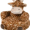 JEANNINE POUF 45X45CM CAMEL