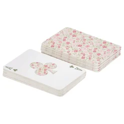 JEU CARTES FLEUR DE ROSE D.12.6X9.5CM