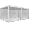 JEU RIDEAU ET RAIL EVORA 6X3.6M GRIS CLAIR