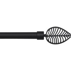 KIT EXT 120 A 210CM D.19 EMBOUT AMAZONIA NOIR MAT